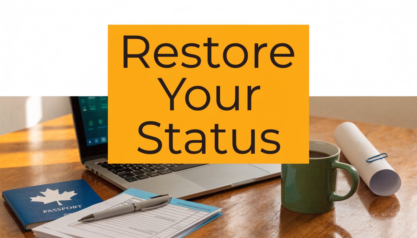 Restoration Of Status Canada: 2026 Guide