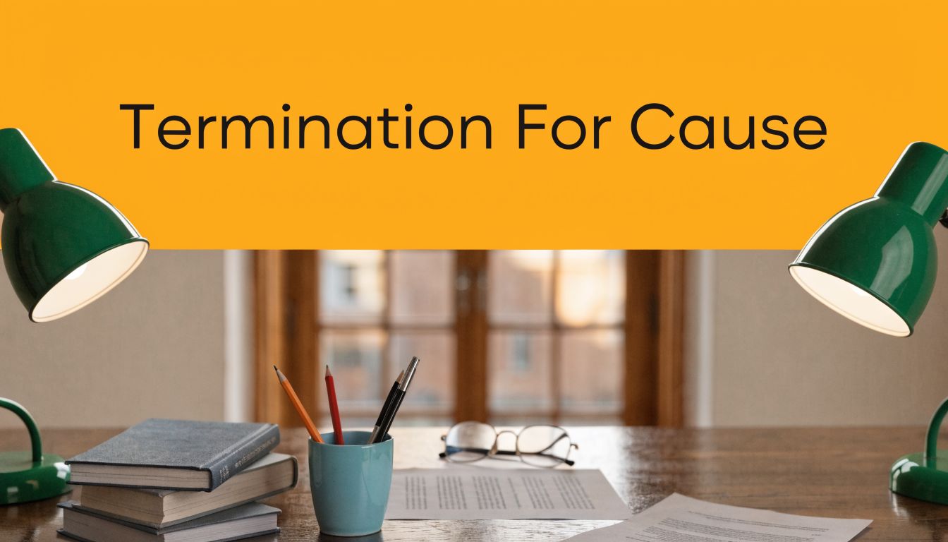 Termination for Cause Ontario: A 2026 Guide to Your Rights