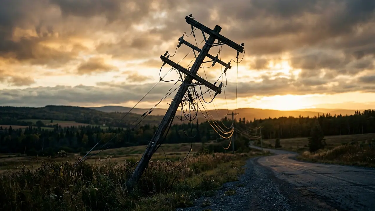 Suspected impaired driver arrested after crashing into utility pole