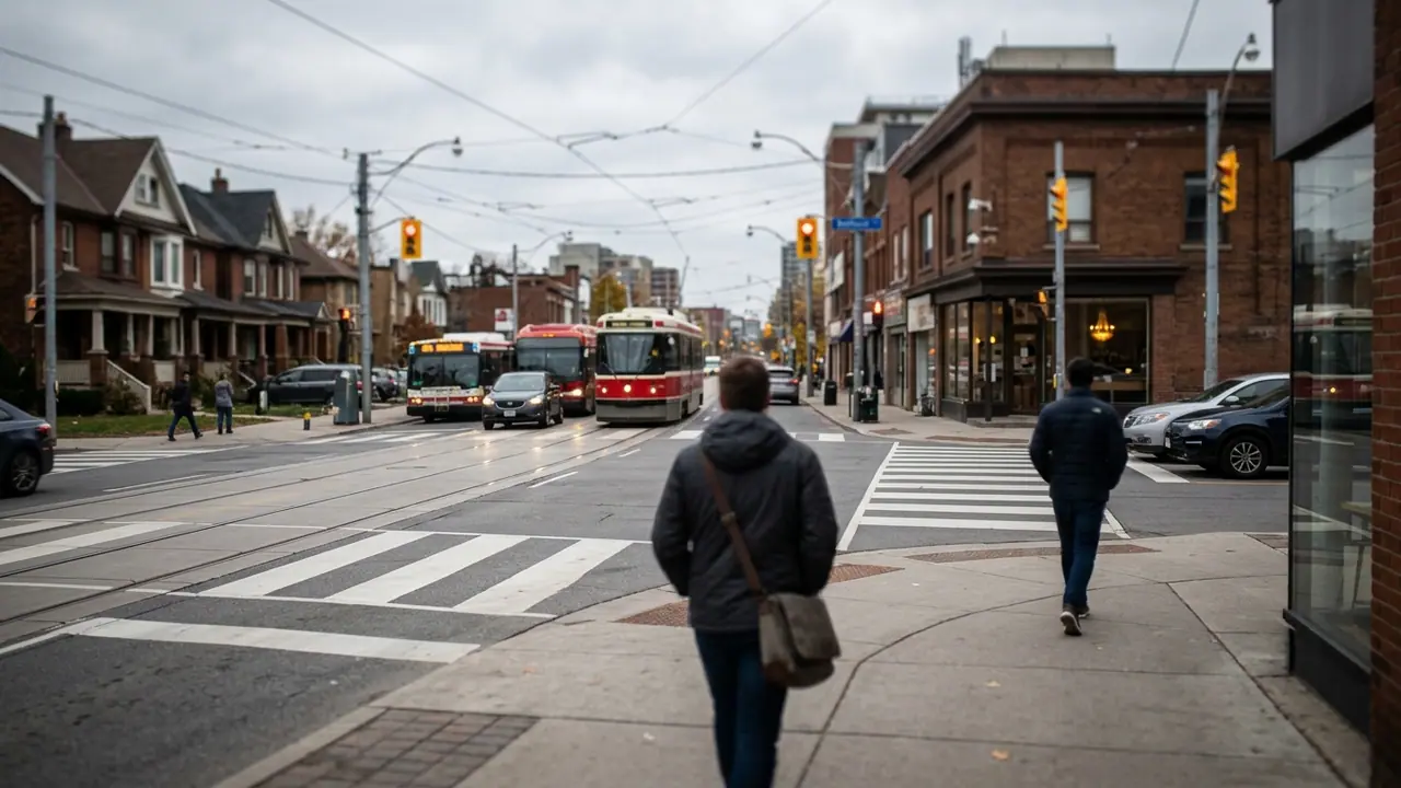 Driver flees after crashing into utility pole on Bathurst Street: Toronto police